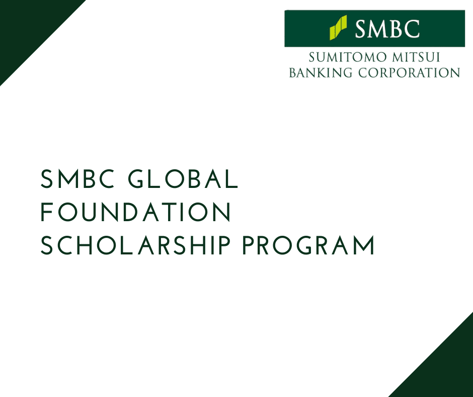  SMBC Scholarship
